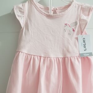 Summer dress babygirl in cotton and tulle